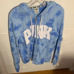 PINK victoria’s secret zip up hoodie